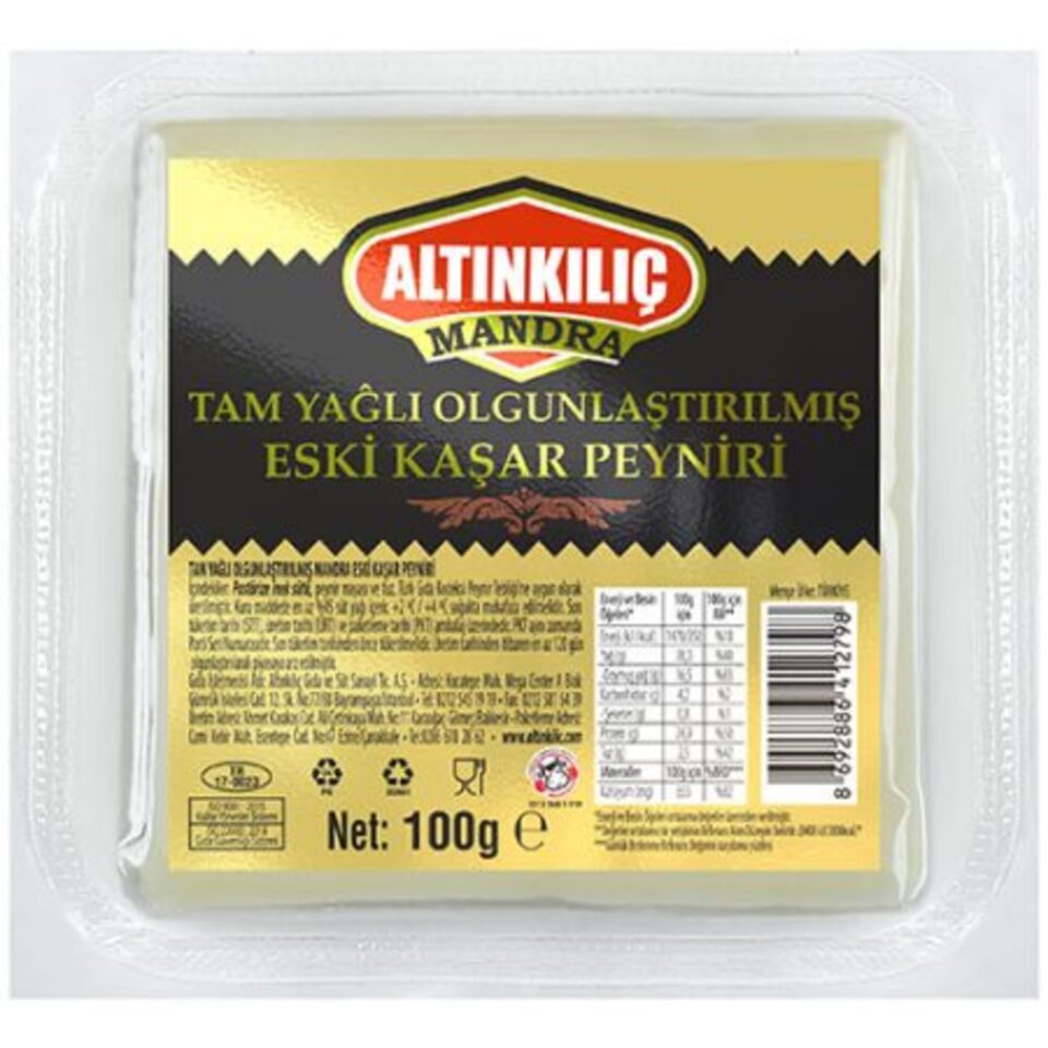 ALTINKILIÇ TRAKYA ESKİ KAŞAR 250 GR